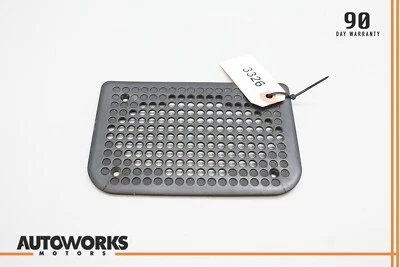 83-91 Porsche 944 924 Puerta delantera izquierda Altavoz Rejilla Cubierta Borde Negro OEM Foto 1 de 4