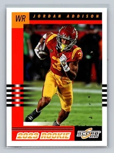 Jordan Addison #7 2023 Score USC Trojans 2003 Throwback Rookies - Picture 1 of 2