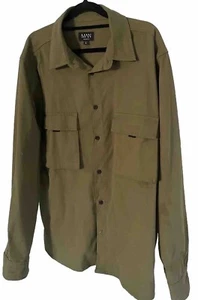 BOOHOO MAN Military Cotton Jacket Men’s Size L Khaki - Picture 1 of 6
