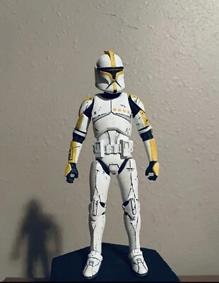 1/12 Phase I Clone Commander Custom Figure /Ep. II AOTC (2002) The Black Series  - Image 1 of 4