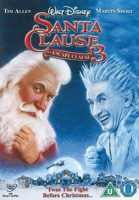The Santa Clause 3: the Escape clause (2006) DVD, Tim Allen, Martin Short - Image 1 of 2