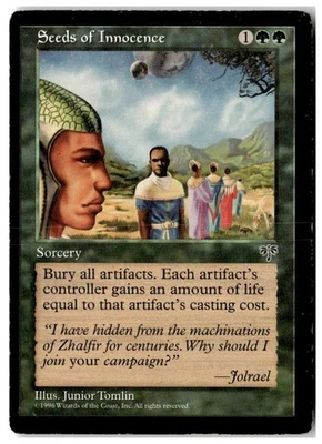 MTG Seeds of Innocence - Mirage Heavily Played English - Image 1 of 2