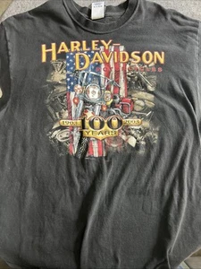 Harley Davidson - Maui Hawaii - Black Shirt - Official Harley Tag - Size Large - Picture 1 of 3