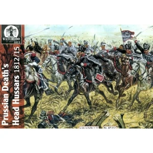 Prussian death Head Hussar 1812/1815 Waterloo 1815 scala 1:72 cos AP032 - Foto 1 di 1