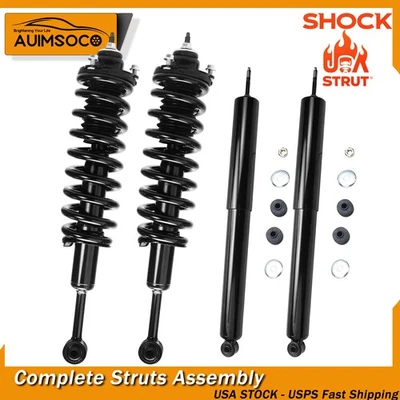 Full Set (4) For Toyota Tacoma 2005-2015 Quick Complete Struts and Shocks Kits Foto 1 de 4