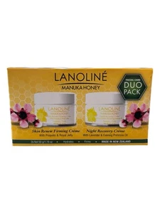 Lanoline Manuka Honig Haut Erneuerung Firming + Nacht Erholung Creme, 52ml, x2 - Bild 1 von 2