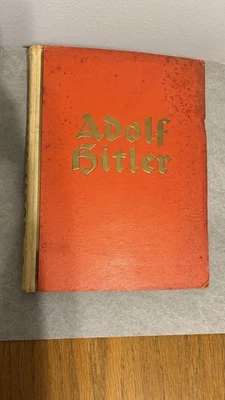 Vintage Adolf Hitler Photo Book, German, 1935 - Imagem 1 de 4