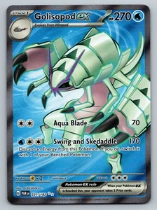 Golisopod ex - 221/182 - Pokemon Paradox Rift Full Art Ultra Rare Card NM - Picture 1 of 2