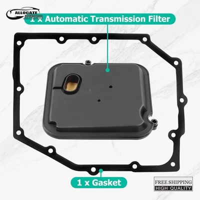 For Liberty Wrangler Dakota 42RLE Transmission Filter Kit 03-UP WITH Pan Gasket - Image 1 of 4