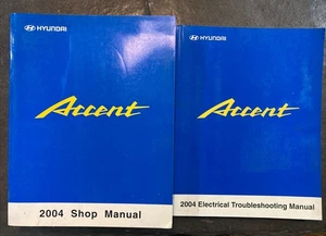 OEM 2004 Hyundai Accent Shop Service Repair Manual + ELECTRICAL - Bild 1 von 5