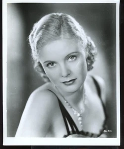 JEAN MUIR Original 1930s Radiant 8 x 10 Hollywood Glamour Press Photo vv - Picture 1 of 1