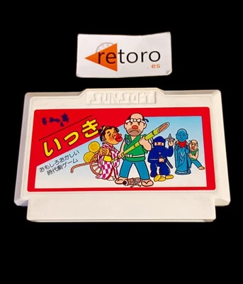 IKKI NINTENDO Cartridge NES famicom JAP Sunsoft - Imagen 1 de 2