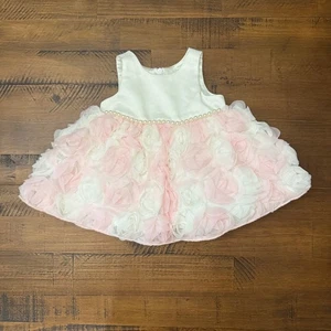 American Princess Nordstrom Gr. 3 Monate Rosenblüten Kleid - Bild 1 von 8