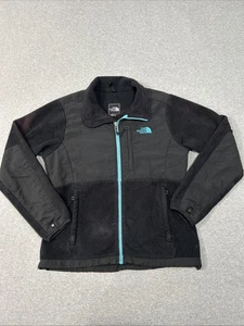 Chaqueta para mujer The North Face mediana Denali polar Polartec cremallera completa negra - Imagen 1 de 16