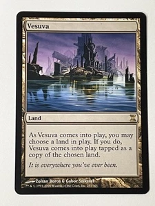 MTG Magic the Gathering Land Vesuva (281/301) Zeitspirale LP - Bild 1 von 10