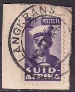 SUDAFRICA FRANCOBOLLO / ANNULLO "LANGKRANS" 1945 - Foto 1 di 1