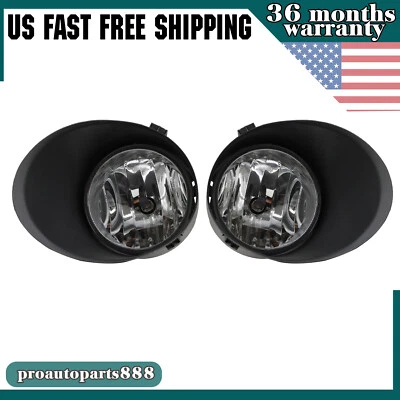 For 2008-2011 Sequoia 2007-2013 Toyota Tundra 2*Fog Lights Bumper Lamps - Image 1 of 4