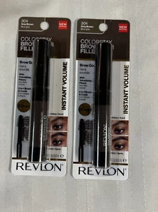 2REVLON ColorStay Brow Fiber Filler, Longwearing & Volumizing Waterproof Eyebrow - Picture 1 of 2