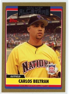 Carlos Beltran - 2006 Topps Update #UH228 All-Star Gold Parallel #/2006 - Astros - Picture 1 of 2