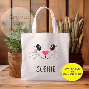 Bolsa de regalo de Pascua personalizada - Bolsa de Pascua - Regalos de Pascua - Caza de huevos de Pascua - Imagen 1 de 6