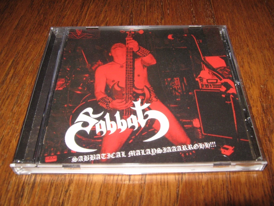 SABBAT "Sabbatical Malaysiaaarrghh!!!" CD  abigail sigh midnight  Foto 1 de 1