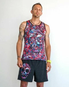 Singlet Run or Die 2019 para hombre INKnBURN (S, L) - Imagen 1 de 8