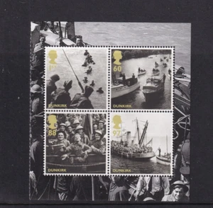 Panel de folleto de evacuación Dunkerque GB 2010 SG3082a ex DX51 MNH - Imagen 1 de 1