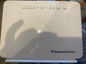 🐚 NetComm Wireless DSL VDSL ADSL N300 WiFi Modem Router LAN VolP NF10WV White