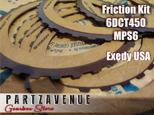 MPS6 POWERSHIFT 6DCT450 CLUTCH FRICTION KIT PREMIUM USA DCT450 DCT470 - Picture 1 of 8