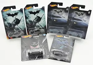 6 Hot Wheels 2018 Batman Dodge Van * Bat-pods 2015 * Lambo Dark Knight DC Comic - Foto 1 di 9