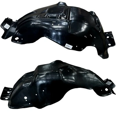 1987~1998 Ford Pickup Truck Fender Liner Plastic Pair Right & Left Side 2 PCS Foto 1 de 4