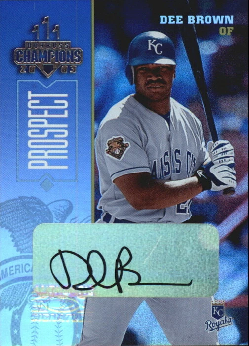 2003 Donruss Champions Baseball "Insert" Cards - Image 1 of 1