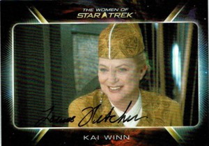 LOUISE FLETCHER (+2022) - Kai Winn - Star Trek: DS9 - Autograph Trading Card