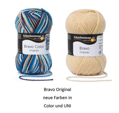 Schachenmayr Bravo 50g  9801211 Stricken Häkeln Basteln Mützen.Schal Jacken, - Bild 1 von 4