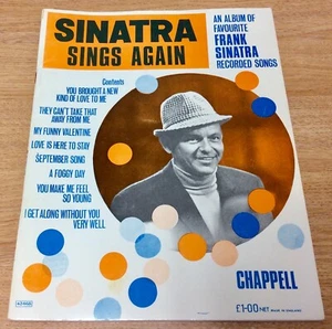 Vintage Book Of Sheet Music - Sinatra Sings Again, Chappell - Picture 1 of 1
