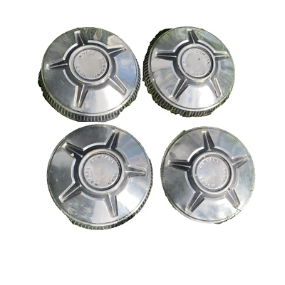 Комплект из 4 колпаков колес 1970-1975 Ford 10,5 дюйма 15 дюймов Torino Mustang F150 1971 1972 4 - Изображение 1 из 4