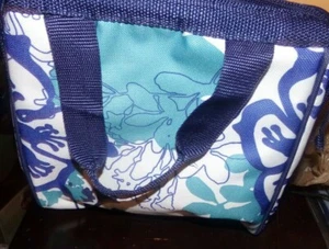 1 NUEVO CON ETIQUETAS ELISE FECHA DE ALMUERZO AZUL DISEÑO FLORAL NUEVO CON ETIQUETAS LONCHERA - Imagen 1 de 2