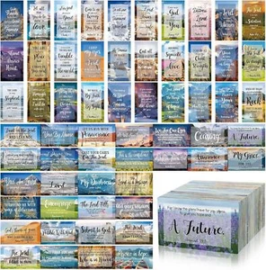 240 Pcs Bible Verse Mini Prayer Cards Assorted Inspirational Quote Cards - Picture 1 of 24