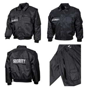 Blouson Security 2 in 1 Weste Jacke Einsatzjacke Futter Patches blau schwarz - Bild 1 von 18