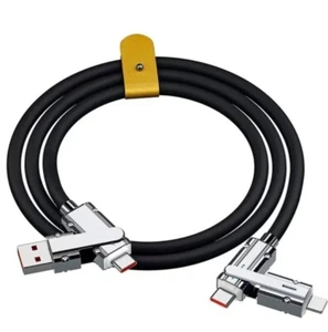 Charging Cable & Data Cord For iPhone Samsung 4 in 1 Fast Shipping US Seller!!! - Picture 1 of 11