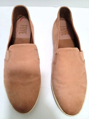 Zapatos sin cordones Frye para mujer de cuero plano rosa polvoriento talla 10 M Foto 1 de 4