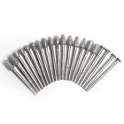 Diamond Burr Set 20pcs 3mm Shank Drill Bits for Glass and Jewelry Engraving