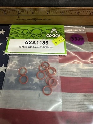 AXIAL AXA1186 AX10 O-Ring 9 X 1.5mm X 10pc. S10 - Image 1 of 3