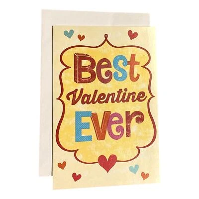 Tarjeta de felicitación de San Valentín para seres queridos, amigos y familiares - Mejor Valenti Foto 1 de 2