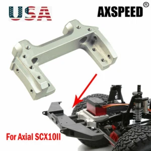AXSPEED Metal Front Servo Relocation Bumper Mount For Axial SCX10II 90046 90047 - Picture 1 of 5
