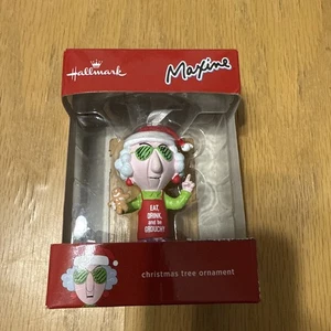 Hallmark Maxine Ornamento para Hornear Comer Be Be Grouchy Caja Roja Exclusivo de Walmart - Imagen 1 de 3