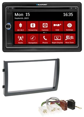 Blaupunkt Bluetooth DAB 2DIN USB DVD MP3 Autoradio für Nissan Altima 2005-2006 - Bild 1 von 4