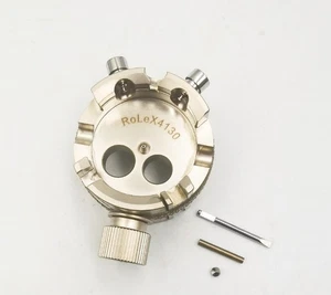 Metal watch movement Holder Fit for 4130 only (silver color) - Picture 1 of 2