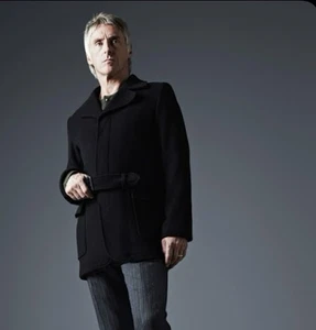 Rare 2011 Paul Weller For Pretty Green 10% Cashmere Single Breasted Peacoat - Bild 1 von 23