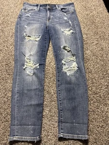 JUDY BLUE LOS ANGELES BOYFRIEND FIT WOMENS JEANS 13/31 - Picture 1 of 4